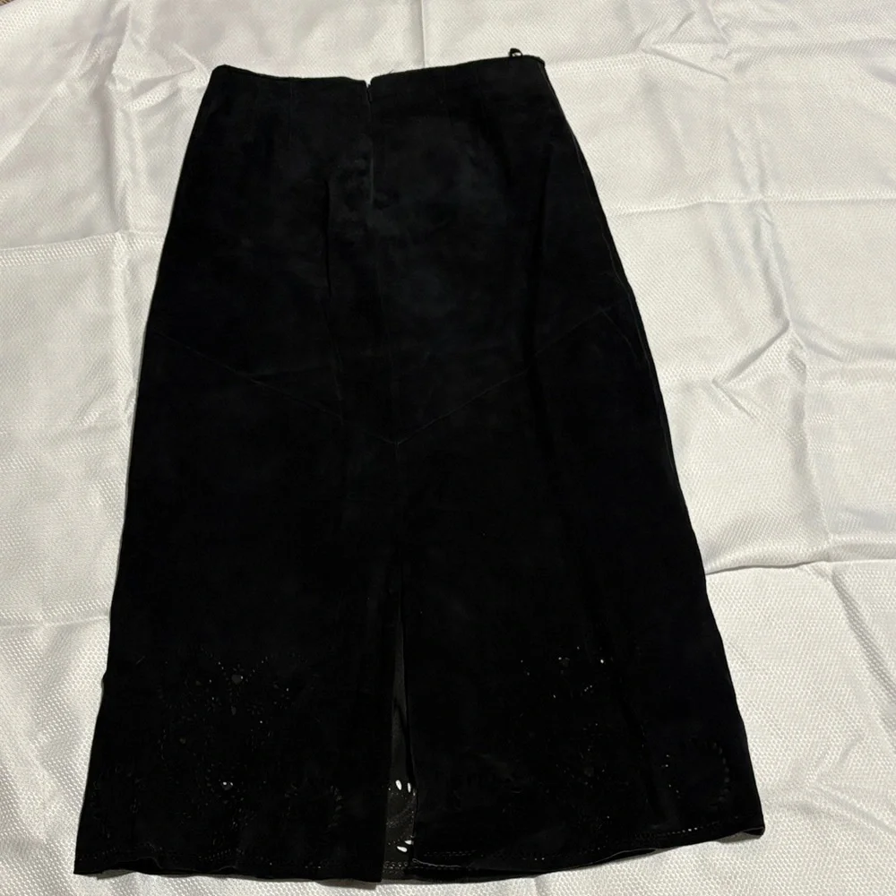 Siena Studio leather Black Pencil Skirt